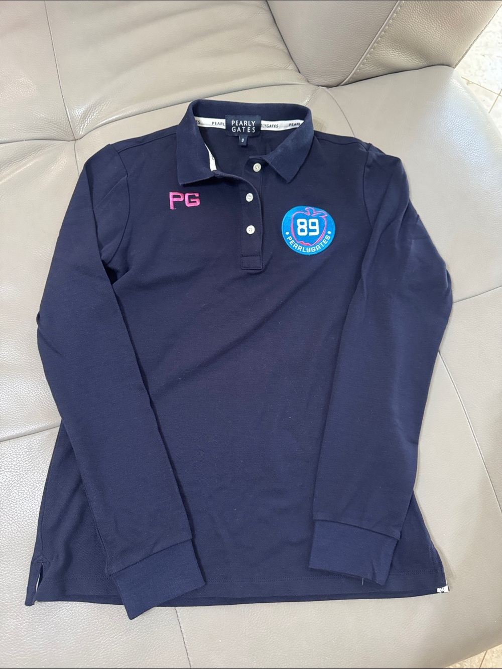 Pearly gates golf shirt